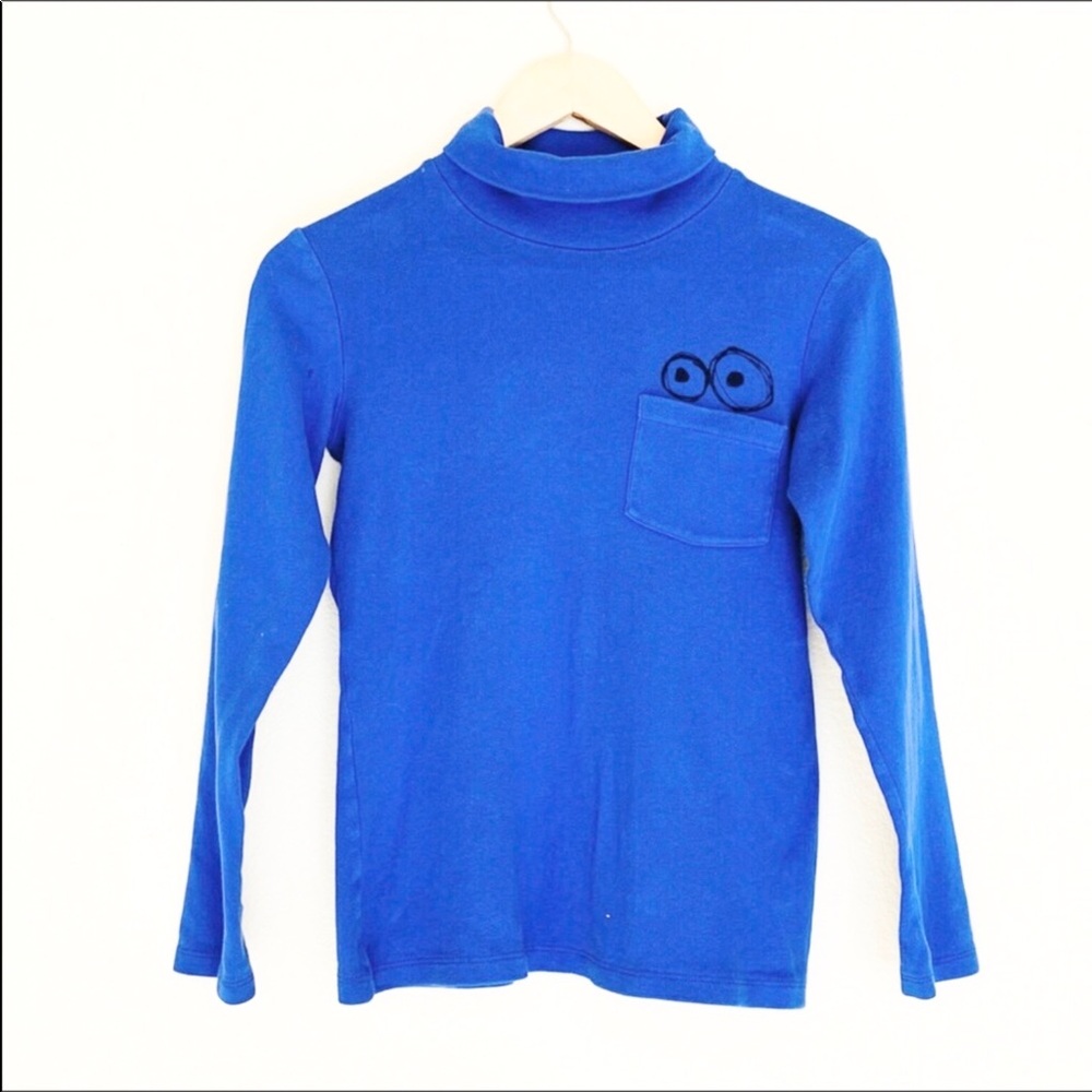 Little Marc Jacobs Blue Turtle Neck Top 12 years